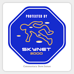 Protected by Skynet 2000 Sticker